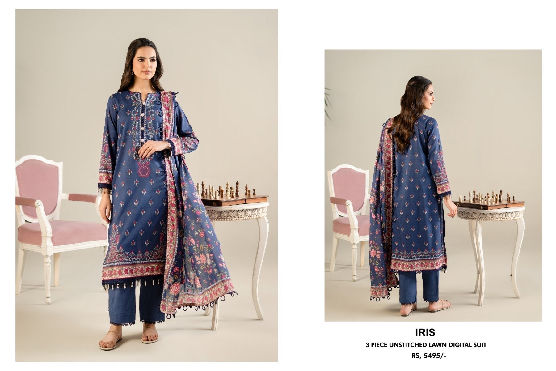 Mausummery Lawn Vol 2  (Set-Pack of 6 Suits) Category B Market Boy