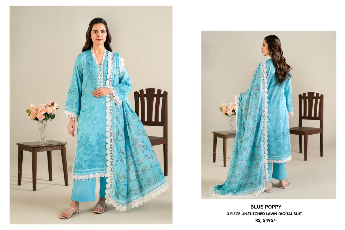 Mausummery Lawn Vol 2  (Set-Pack of 6 Suits) Category B Market Boy