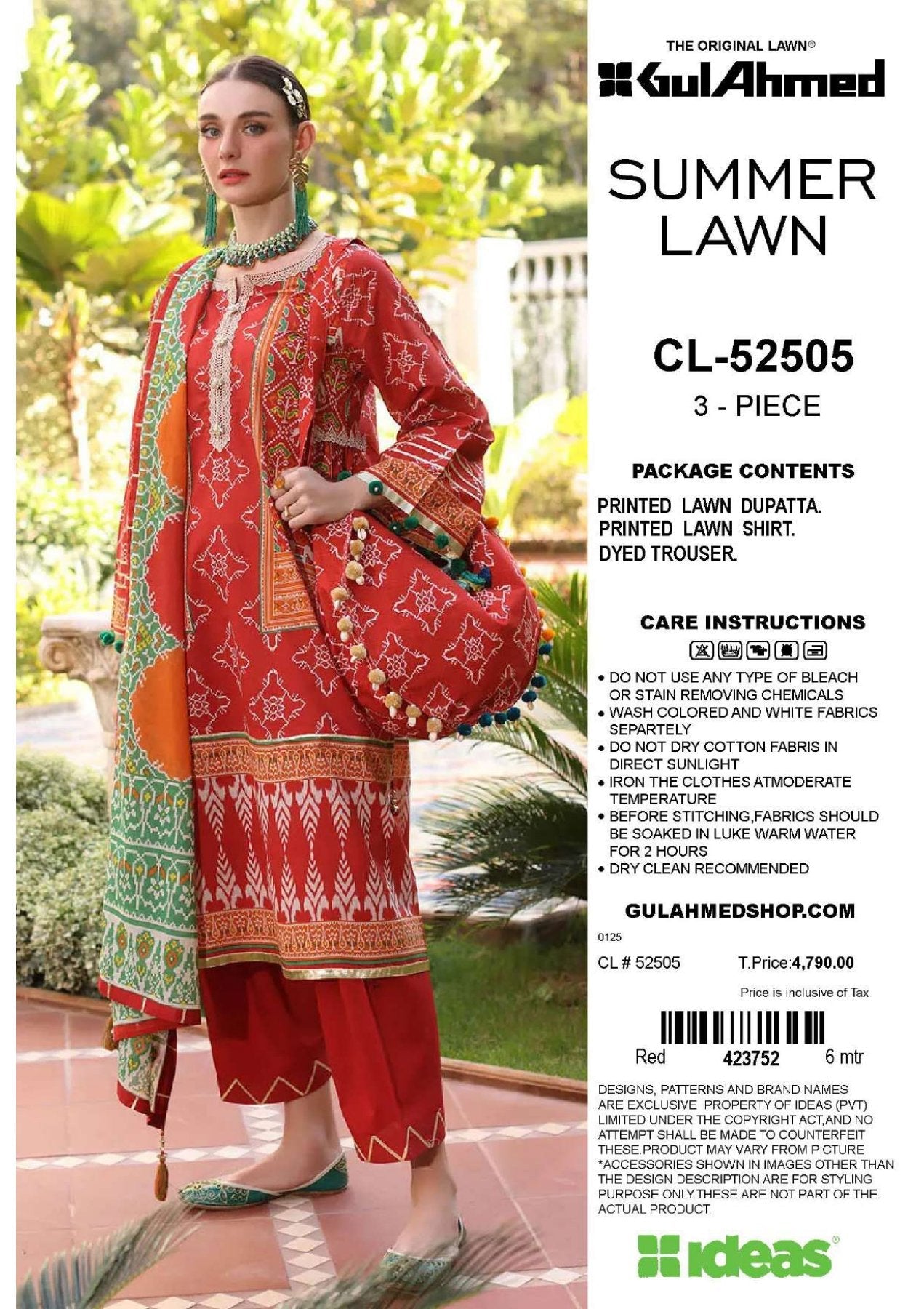 Gul Ahmed 3Pc Lawn 10 Suits
