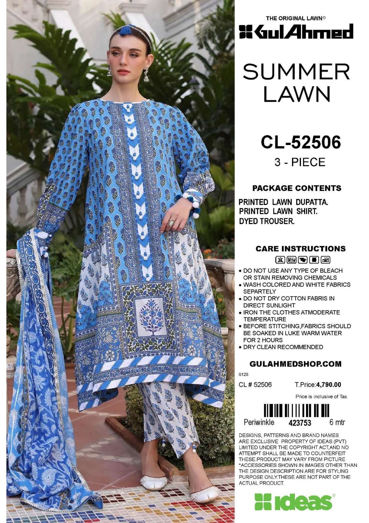 Gul Ahmed 3Pc Lawn 10 Suits