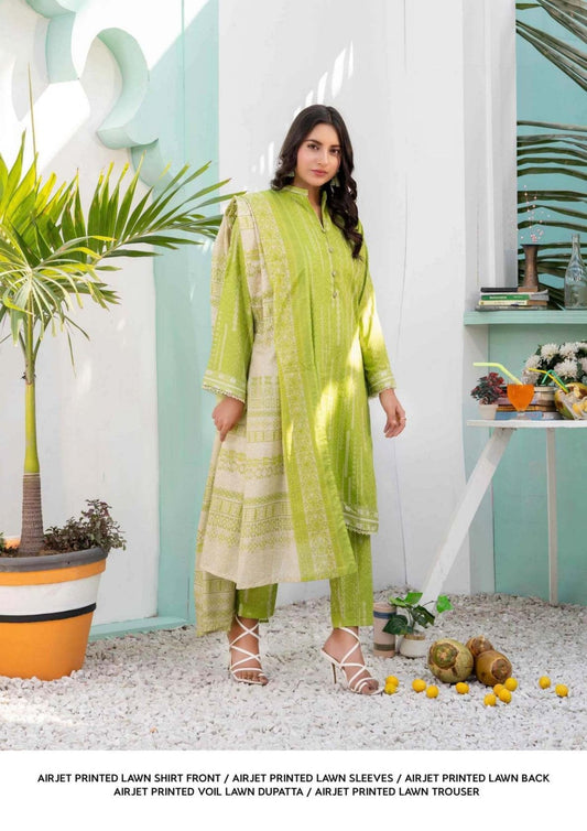Zesh Separate Print Lawn (Set-Pack of 6 Suits)Category B Market Boy