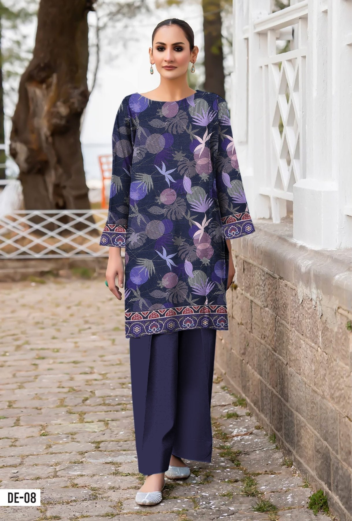 Orang Print Lawn (Set -Pack Of 4 Suits )Category B Market Boy