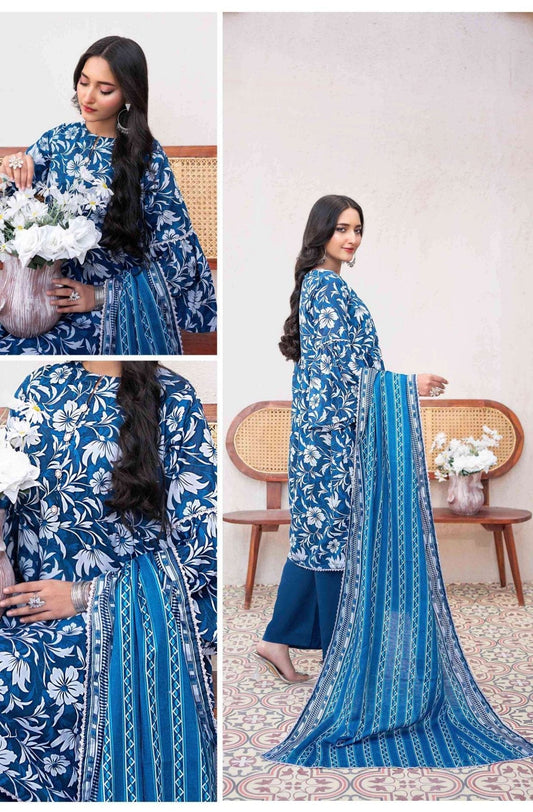 Original Brand Zesh Lawn Premium Quality (Set -Pack of 12 Suits ) Market Boy